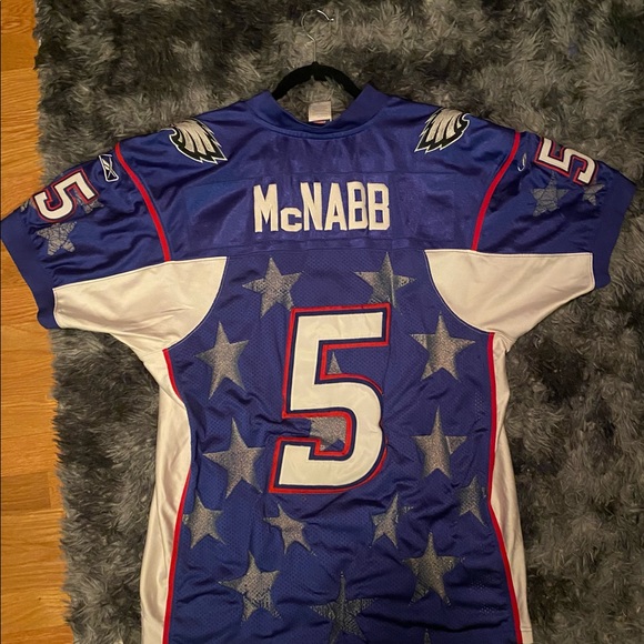 2003 PRO BOWL MCNABB REEBOK JERSEY EMBROIDERED GREAT CONDITION SIZE 50 - Picture 2 of 2